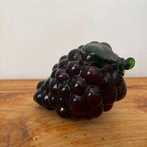 Gorgeous Vintage Murano Glass Style Grape Cluster